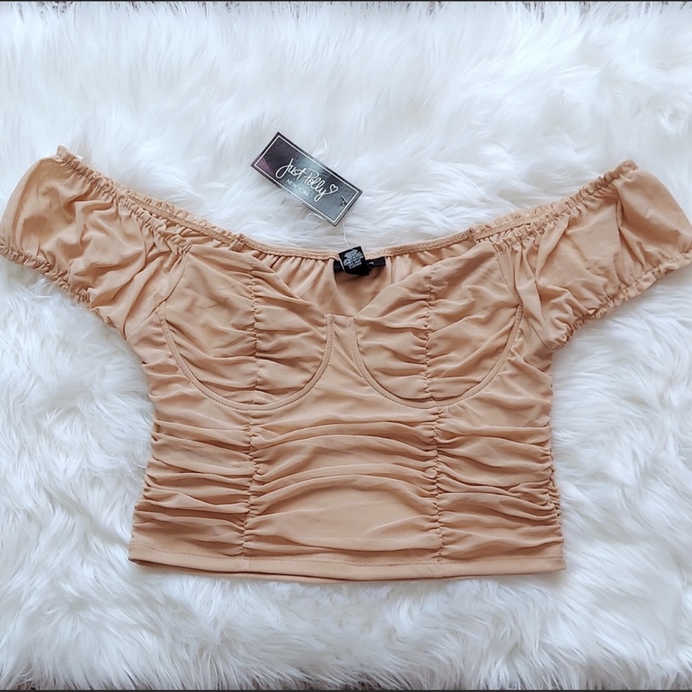 Just Polly mesh shirt